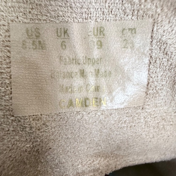 Blowfish Malibu Camden Wedge Sneaker Boots Women Taupe Lace Up Side Zip Size 8.5 - Picture 8 of 10